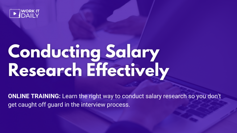 Conducting Salary Research Effectively