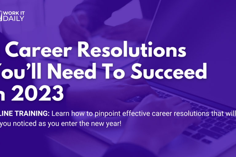 3 Career Resolutions Youâll Need To Succeed In 2023