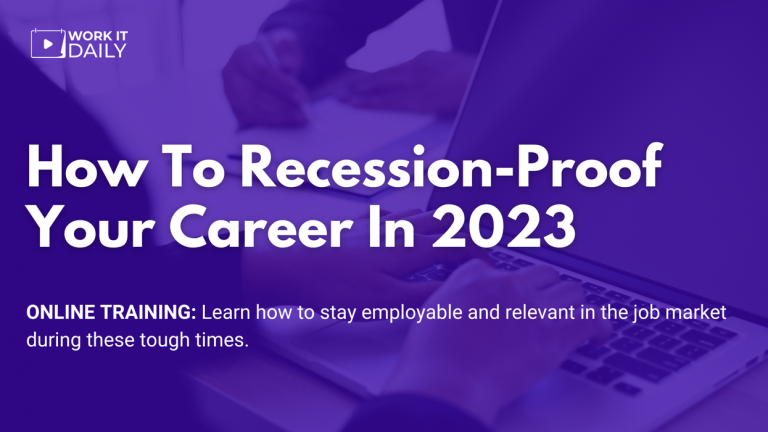 How To Recession-Proof Your Career In 2023