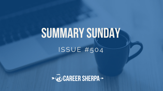 Summary Sunday: Issue #504