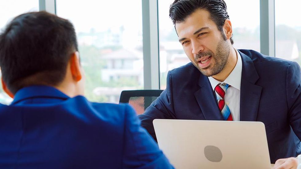 Hiring manager is disrespectful during a job interview