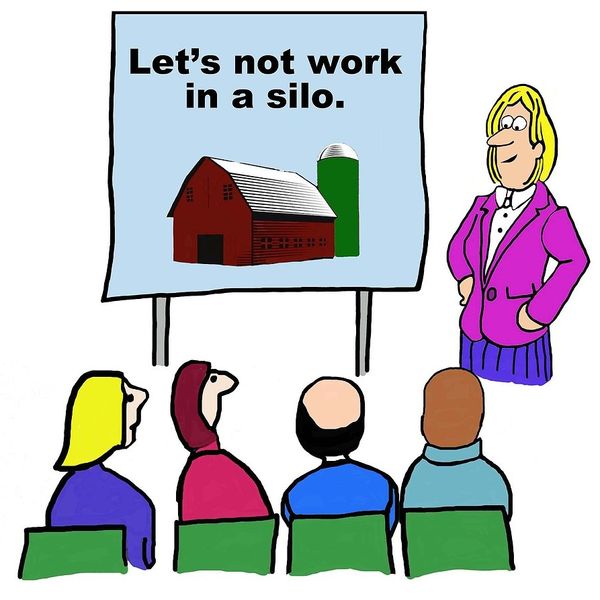 Working in a silo concept